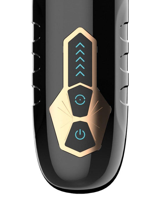 Rimba Toys - Orgastobator 01 - Automatische Masturbator - Zwart & Transparant-Laced-up.nl