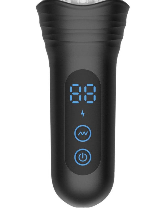 Rimba Toys - Orgastobator 02 - Automatische Masturbator - Zwart & Transparant-Laced-up.nl