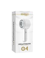 Rimba Toys - Orgastobator 04 - Automatische Masturbator - Wit-Laced-up.nl
