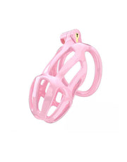 Rimba Toys - P-Cage PC02 - Kunststof Kuisheidskooi - Peniskooi - Chastity - Roze - Verkrijgbaar in 3 maten-Laced-up.nl