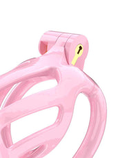 Rimba Toys - P-Cage PC02 - Kunststof Kuisheidskooi - Peniskooi - Chastity - Roze - Verkrijgbaar in 3 maten-Laced-up.nl