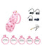 Rimba Toys - P-Cage PC03 - Kunststof Kuisheidskooi - Peniskooi - Chastity - Roze-Laced-up.nl