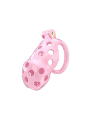 Rimba Toys - P-Cage PC03 - Kunststof Kuisheidskooi - Peniskooi - Chastity - Roze-Laced-up.nl