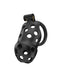 Rimba Toys - P-Cage PC03 - Kunststof Kuisheidskooi - Peniskooi - Chastity - Zwart -Laced-up.nl