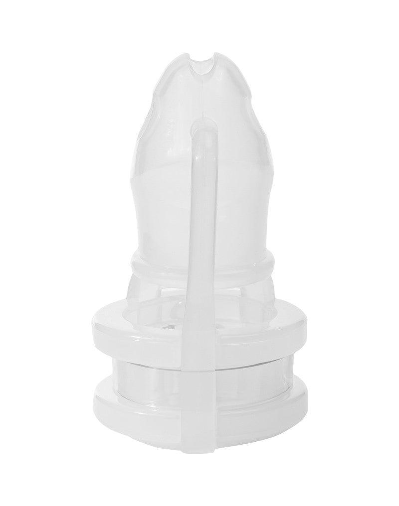 Rimba Toys - P-Cage PC05 - Siliconen Kuisheidskooi - Peniskooi - Chastity - Transparant-Laced-up.nl
