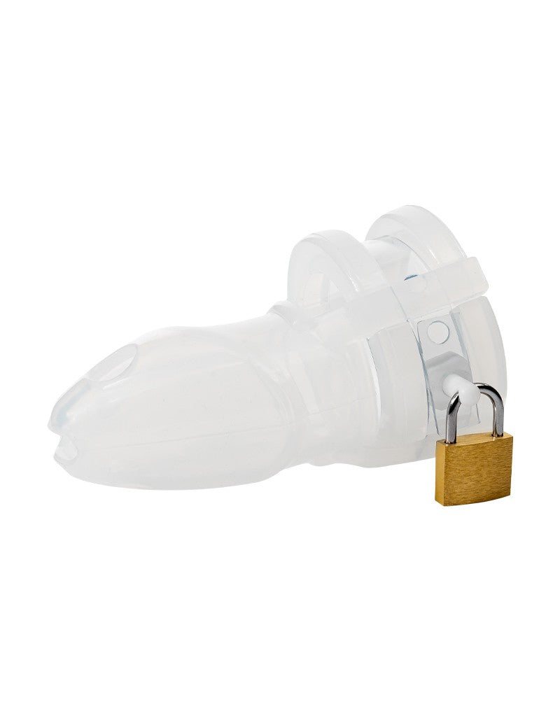 Rimba Toys - P-Cage PC05 - Siliconen Kuisheidskooi - Peniskooi - Chastity - Transparant-Laced-up.nl