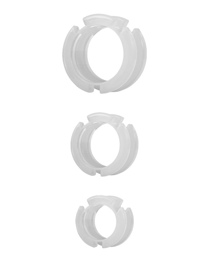 Rimba Toys - P-Cage PC05 - Siliconen Kuisheidskooi - Peniskooi - Chastity - Transparant-Laced-up.nl