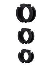Rimba Toys - P-Cage PC05 - Siliconen Kuisheidskooi - Peniskooi - Chastity - Zwart-Laced-up.nl