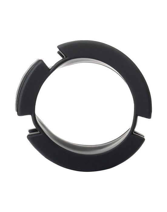 Rimba Toys - P-Cage PC05 - Siliconen Kuisheidskooi - Peniskooi - Chastity - Zwart-Laced-up.nl