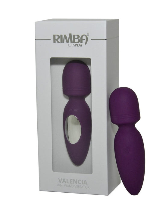 Rimba - Valencia - Mini Wand Vibrator - Paars-Laced-up.nl