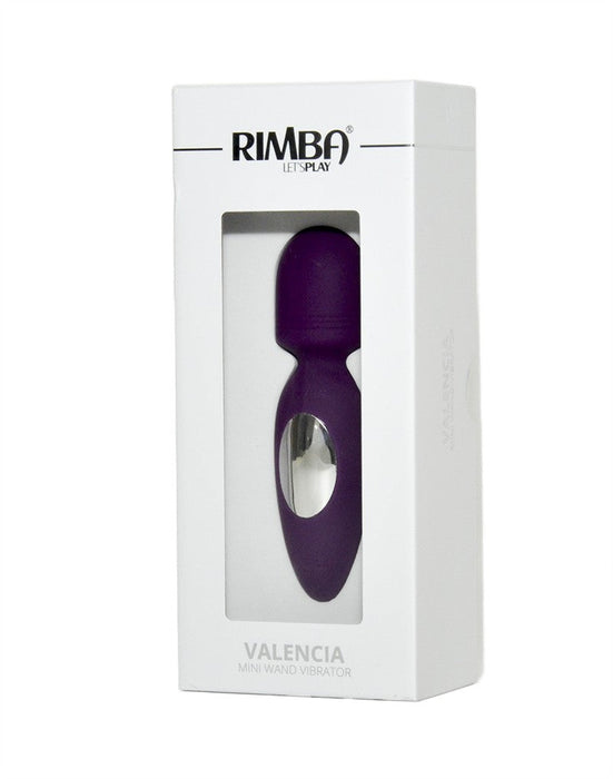 Rimba - Valencia - Mini Wand Vibrator - Paars-Laced-up.nl