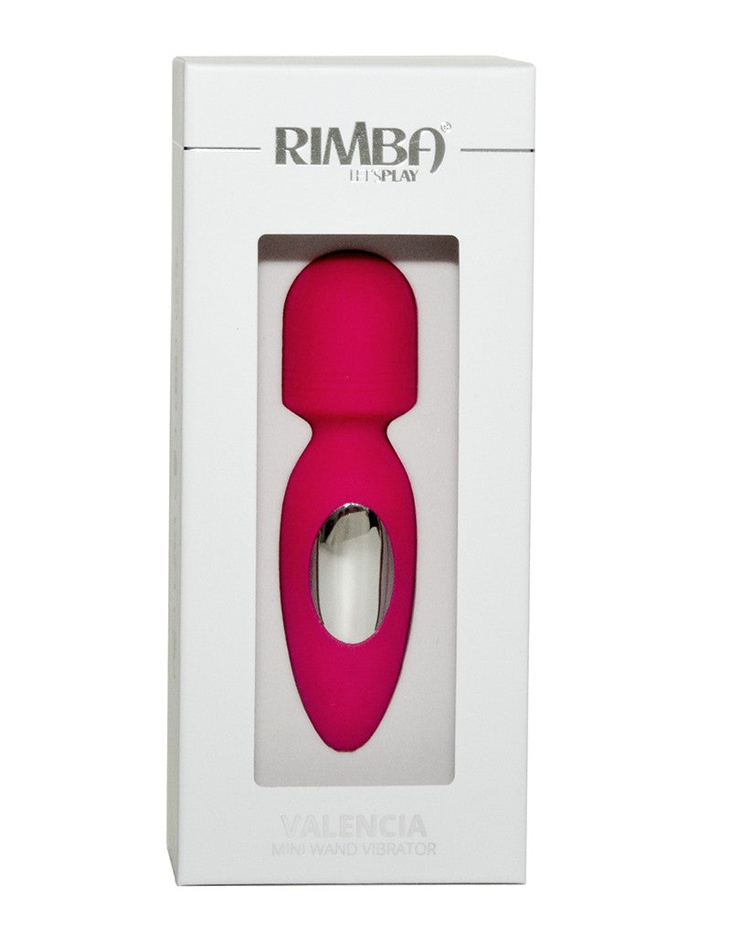 Rimba - Valencia - Mini Wand Vibrator - Roze-Laced-up.nl