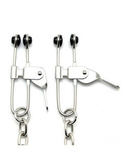Rimba - Adjustable Nipple Clamps with Chain and Lever Clamps - Laced-up.nl