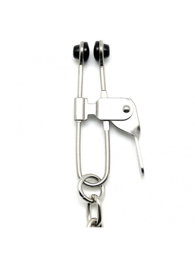 Rimba - Adjustable Nipple Clamps with Chain and Lever Clamps - Laced-up.nl