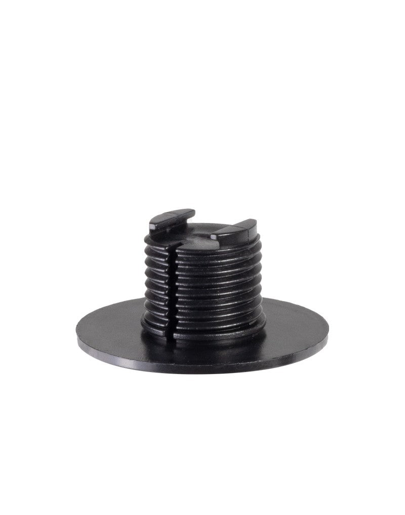 Rimba - Verwisselbare Dildo voor Strap-on - Zwart - Ø3.4 x 16 cm - 160 mm lengte - 34 mm diameter-Laced-up.nl