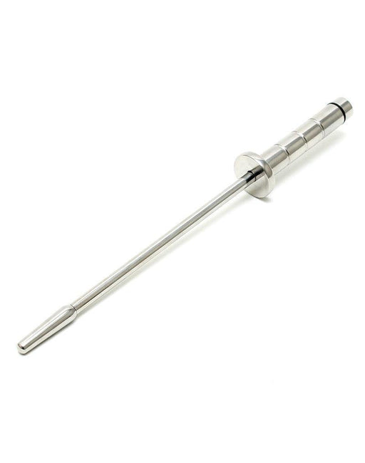 Rimba - Vibrador de acero inoxidable tipo sonda/dilatador/tapón para pene para la uretra - Erotiekvoordeel.nl