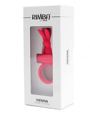 Rimba - Vienna - Vibrerende Cockring Met Clitoris Stimulatie - Roze-Laced-up.nl
