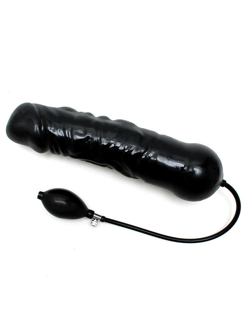 Rimba - XXL Opblaas Dildo Met Stevige Kern 34 x 7,5 cm-Erotiekvoordeel.nl