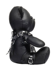 Rimba - Zwart Lederen BDSM Teddybeer-Erotiekvoordeel.nl