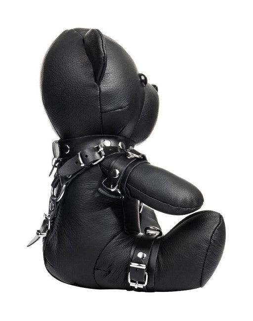 Rimba - Zwart Lederen BDSM Teddybeer-Erotiekvoordeel.nl