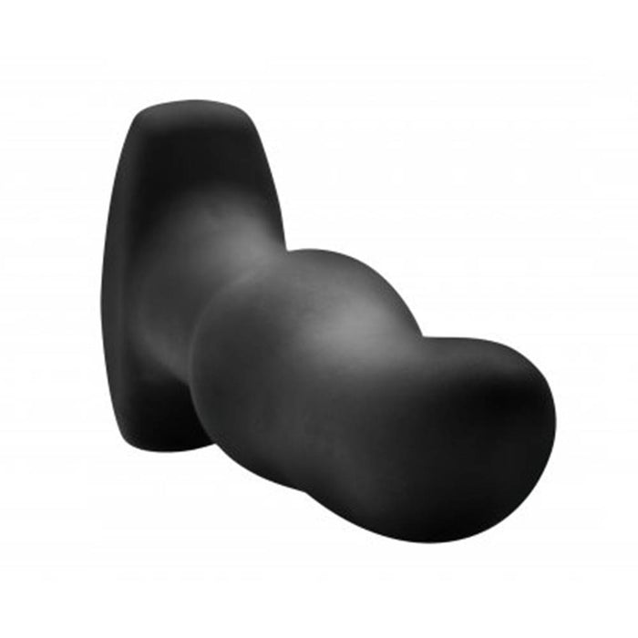 Rimmers - Model M - Curved Rimming Plug Met Afstandsbediening - Zwart-Laced-up.nl