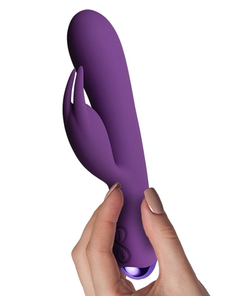 Rocks-off - Flutter - Rabbit Vibrator - Paars-Laced-up.nl