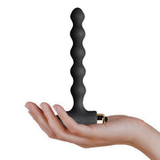 Rocks-off - Petite Sensations Pearl - Vibrerende Buttplug - Zwart-Laced-up.nl