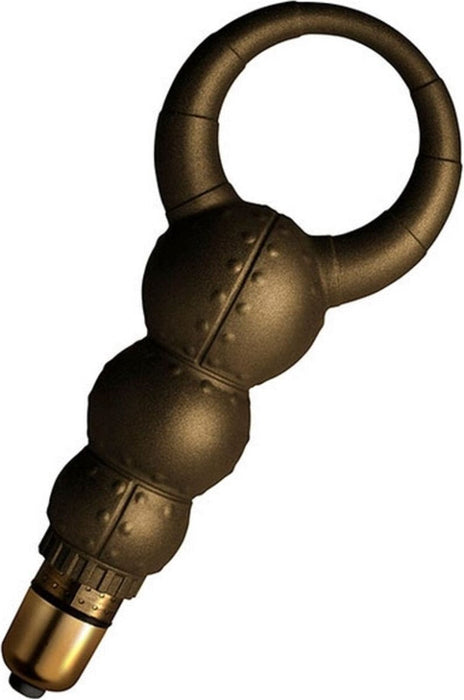 Rocks-off - Poseidon - Vibrerende Cockring met Clitoris Stimulator - 10 snelheden - Brons-Laced-up.nl