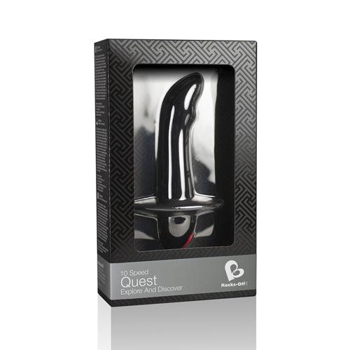 Rocks-off - Quest - Prostaat Vibrator - Zwart-Laced-up.nl