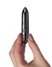 Rocks-off - RO-80MM - Bullet Vibrator - Midnight Metal-Laced-up.nl