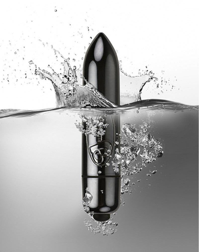 Rocks-off - RO-80MM - Bullet Vibrator - Midnight Metal-Laced-up.nl