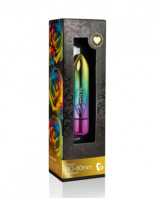 Rocks-off - RO-80MM - Bullet Vibrator - Rainbow-Laced-up.nl