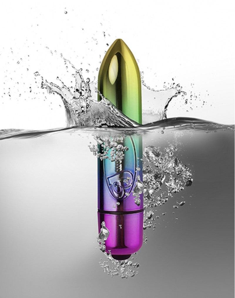Rocks-off - RO-80MM - Bullet Vibrator - Rainbow-Laced-up.nl