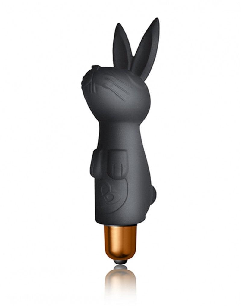 Rocks-off - Truly Dark Desires Set - Mini Vibrator Met Opzetstukken - Zwart/Goud-Laced-up.nl