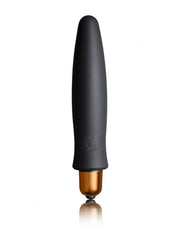 Rocks-off - Truly Dark Desires Set - Mini Vibrator Met Opzetstukken - Zwart/Goud-Laced-up.nl