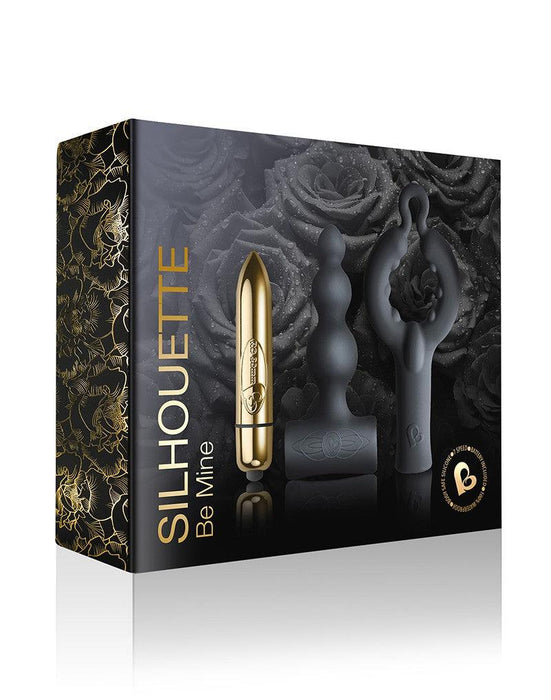 Rocks-off - Truly Silhouette Set - Bullet Vibrator Cockring En Buttplug-Laced-up.nl