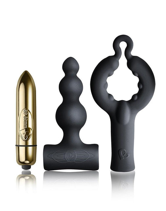 Rocks-off - Truly Silhouette Set - Bullet Vibrator Cockring En Buttplug-Laced-up.nl