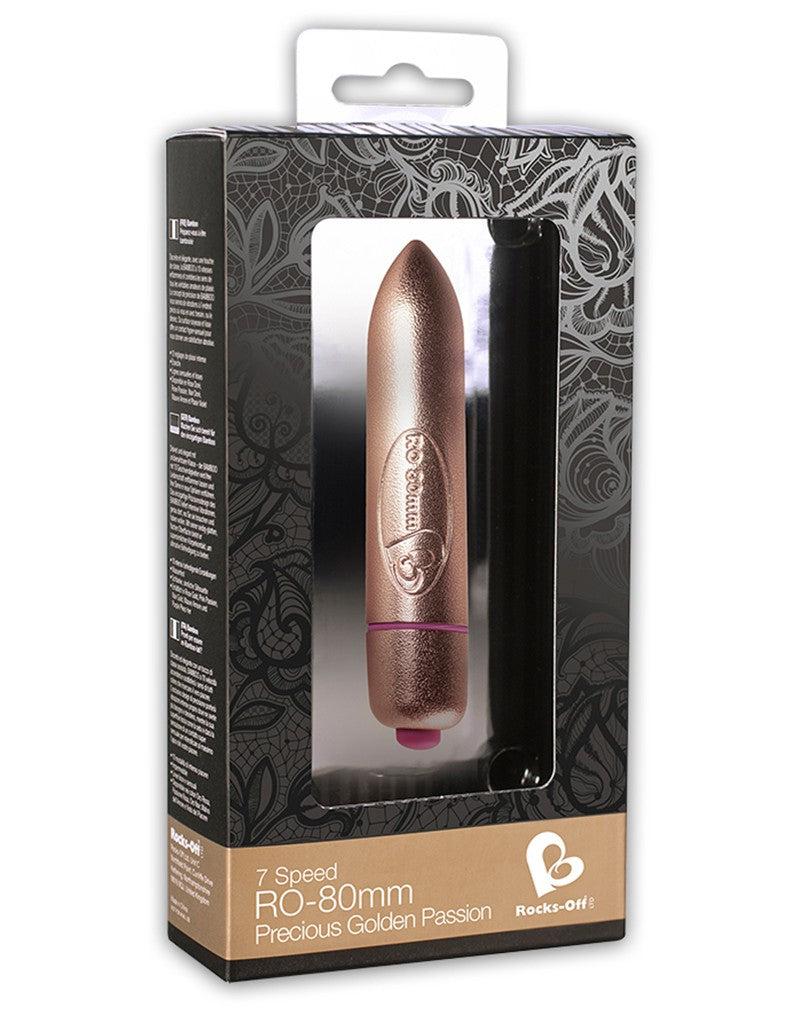 Rocks-off - Bullet Vibrator 80 mm - Rosé Goud-Laced-up.nl