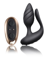 Rocks-off - Cocktail - Partner Vibrator Met Afstandsbediening - Zwart-Laced-up.nl