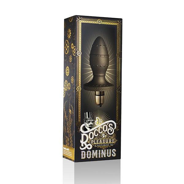 Rocks-off - Dominus - Vibrerende Buttplug - 10 snelheden - Metallic Brons-Laced-up.nl