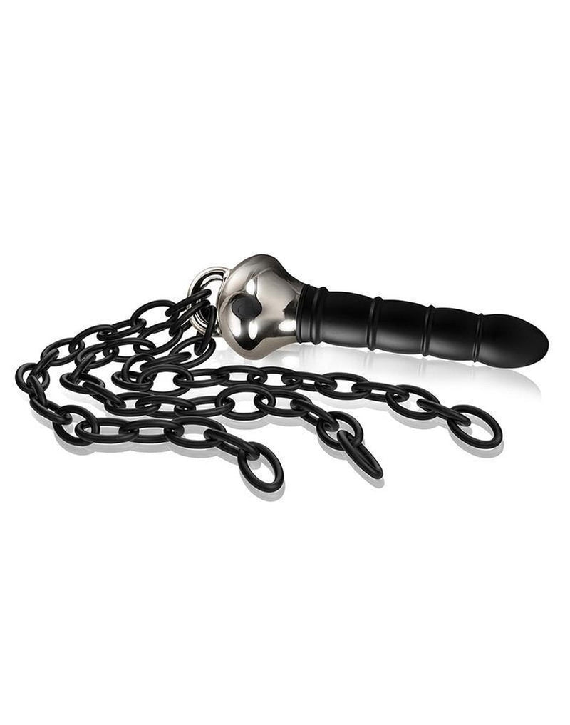 Rocks-off - Lust Linx Deliver - Vibrator en Flogger - 10 snelheden - Zwart-Laced-up.nl