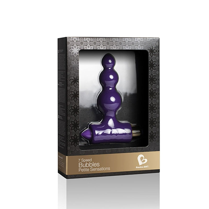 Rocks-off - Petite Sensations Bubbles - Anaal Vibrator - Paars-Laced-up.nl