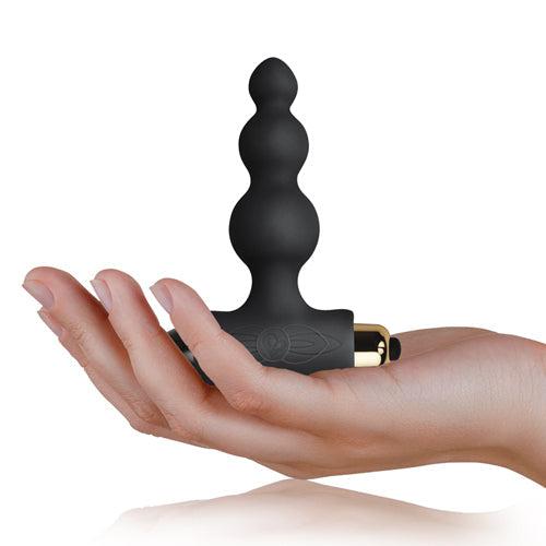 Rocks-off - Petite Sensations Bubbles - Anaal Vibrator - Zwart-Laced-up.nl
