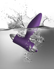 Rocks-off - Petite Sensations Vibrerende Buttplug - Paars-Laced-up.nl