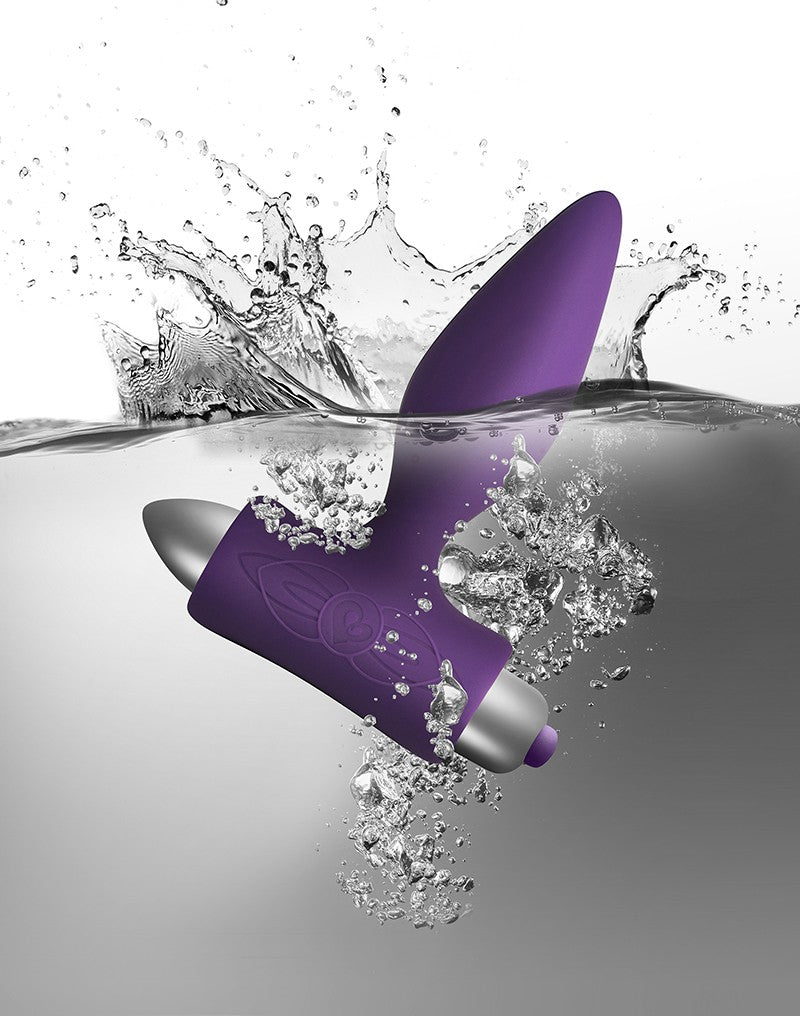 Rocks-off - Petite Sensations Vibrerende Buttplug - Paars-Laced-up.nl