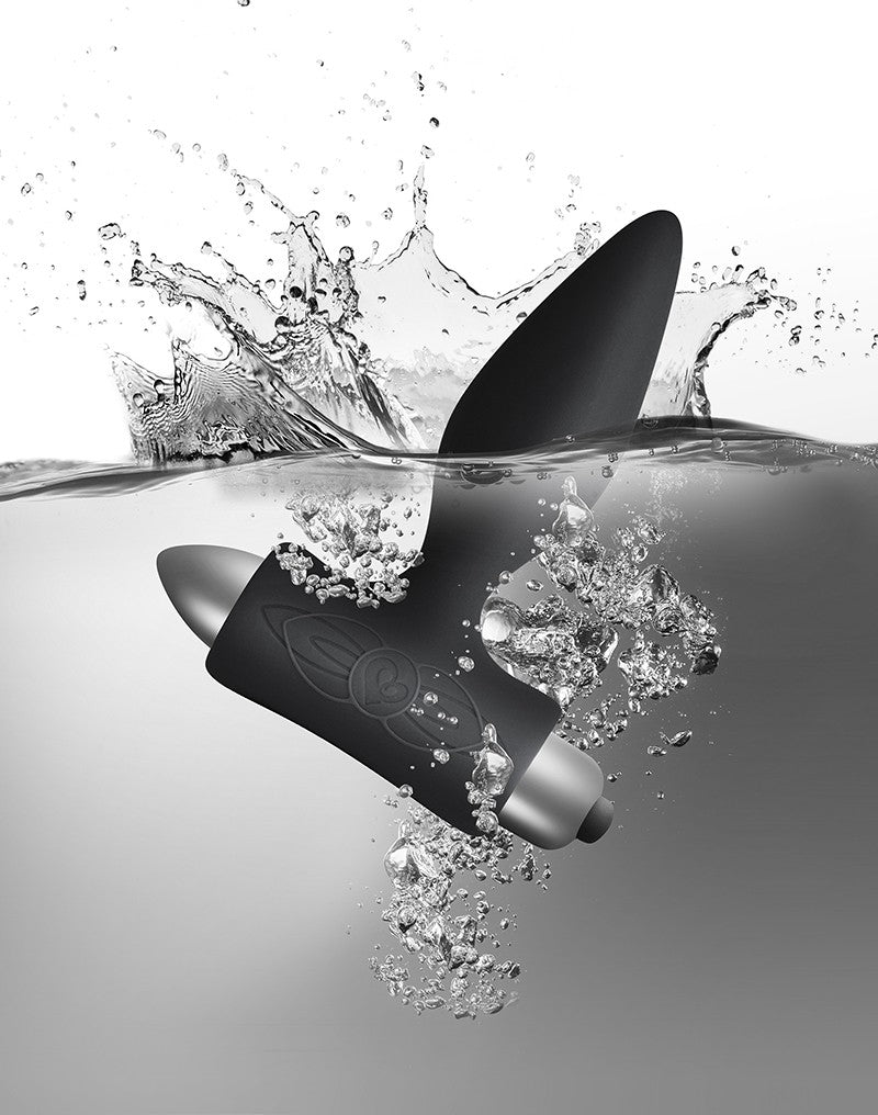 Rocks-off - Petite Sensations Vibrerende Buttplug - Zwart-Laced-up.nl