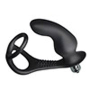 Rocks-off - RO-Zen Pro - Vibrerende Buttplug met Cockring - Zwart-Laced-up.nl