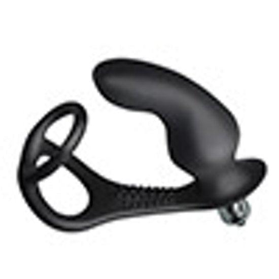 Rocks-off - RO-Zen Pro - Vibrerende Buttplug met Cockring - Zwart-Laced-up.nl