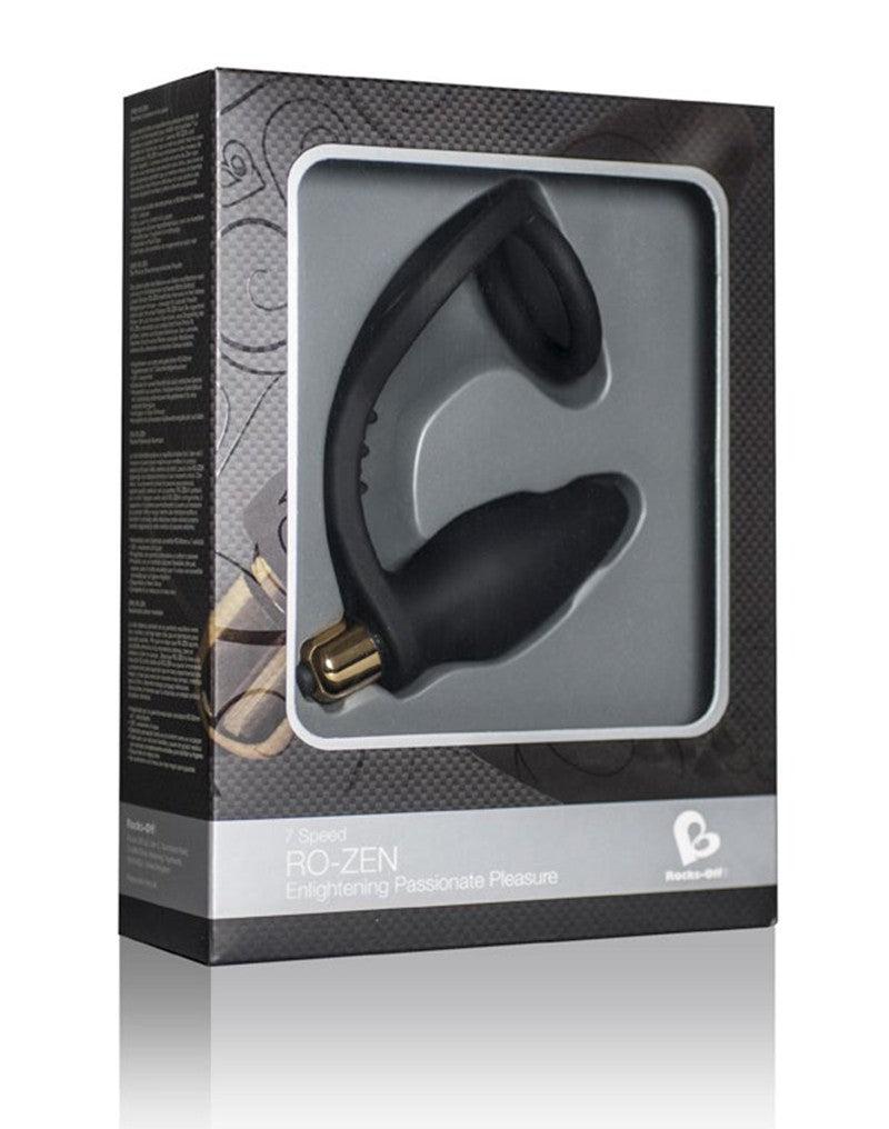 Rocks-off - Ro-Zen - Vibrerende Buttplug Met Cockring-Laced-up.nl