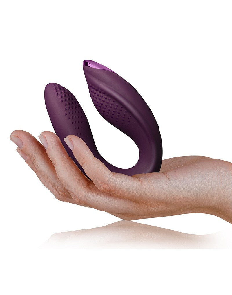 Rocks-off - Rock Chick Diva - Koppel Vibrator Met Afstandsbediening - Paars-Laced-up.nl